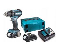 Visseuse à percussion sans fil Makita Aku Li-ion LXT 18V/2,0 Ah, Makpac DHP485RAJ