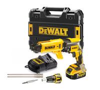 Visseuse à placo 18V DEWALT DCF620P1K-QW Brushless avec coffret, une batterie 5,0 Ah et un chargeur pour vis à bande