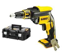 Visseuse à Placo DEWALT DCF620NT 18 V Li-ion + Chargeur pour Vis à Bande en Coffret T-Stack (machine nue)