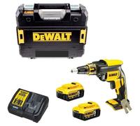 Visseuse à plâtre - DEWALT - DCF620 - 2 Batteries 5,0 Ah - Chargeur DCB115 - Coffret TSTAK II