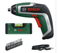 Visseuse Bosch IXO 7 3.6V Li-Ion 2Ah, 235 tr/min, Couple 3-5.5Nm, Mandrin à Libération Rapide, Ø Vis 5mm, avec 10 Embouts