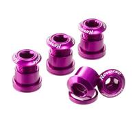 Visseuse de chaîne inversée Écrou en aluminium MTB 4 pièces 9 g., lilas