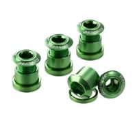 Visseuse de chaîne inversée Écrou en aluminium MTB 4 pièces 9 g., vert