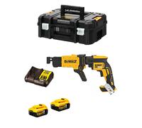 Visseuse de Plaquiste DeWALT DCF620P2K (2 x 5,0 Ah DCB112 TSTAK II Chargeur rapide pour vis)