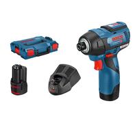 Visseuse GDR 12V-110 BOSCH + 2 batteries 3,0Ah + L-Boxx - 06019E0005