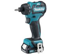 Visseuse-perceuse sur accu CXT 10,8 V hex1/4" + 2 x BL1020B + 1 x DC10SA + Makpac - DF032DSAJ
