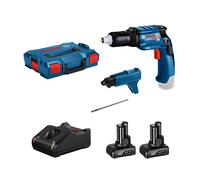 Visseuse placo GTB 12V-11 + chargeur GMA 55 + 2 batteries 12V 6 Ah + 1 chargeur GAL 12V-40 BOSCH