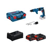 Visseuse placo GTB 18V-45 + chargeur GMA 55 + 2 Batteries EXPERT 4 Ah + 1 Chargeur GAL 12V/18V-80 BOSCH