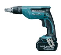 Visseuse plaque de plâtre MAKITA sans fil 18 V avec batteries 3 Ah DFS451RFJ