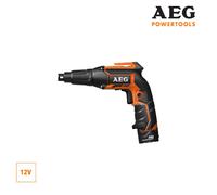 Visseuse plaquiste AEG 12V Li-ion - 2 batteries 2.0Ah - 1 chargeur - BTS12C-202C