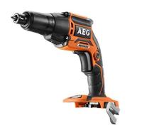 AEG - Visseuse Plaquiste 18V PRO18V Brushless (Sans Batterie) - Réception Hex ¼ avec Changement de Porte-Embout Sans Clé - Fonction Push Drive - Grand Confort de Travail - BTS18BL-0