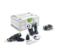 Festool DWC 18-4500-Basic-4,0 Visseuse de chantier sans fil 18 V 14 Nm Brushless ( 577056 ) + 1x batterie 4,0 Ah + Systainer - sans chargeur