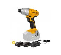 Visseuse Sans fil 20V EGO LI + 2 Batteries Lithium 2AH + Chargeur Rapide VITO
