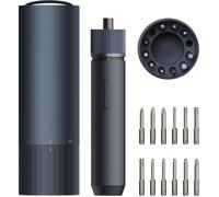 Visseuse sans Fil 3,6V, Tournevis Electrique 4N.m, 12 Embouts en Acier S2, Conception Tout-en-un, 3 Réglages du Couple, 1500 mAh