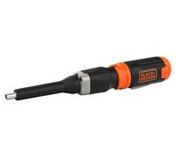 BLACK+DECKER Tournevis sans fil BCF601C-XJ - 180 trs/min - 2,5 Nm - 5 embouts de vissage et 5 piles AA, Orange, 6.0V