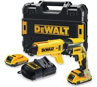 Visseuse sans fil DeWALT pour plaques de plâtre, 18 V 2x batterie 2,0 Ah, chargeur, mallette DCF620D2K