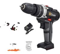 Visseuse sans fil portable, couple de 25 Nm, batterie lithium-ion 21 V, 2 cartons de batterie