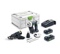 Visseuse sans fil pour plaquiste Duradrive DWC 18-4500 I-Plus + 2 batteries 4Ah + chargeur rapide + Systainer