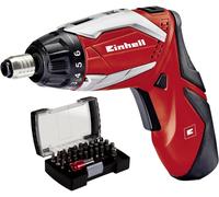 Einhell visseuse sans fil TE-SD 3,6 Li (lithium-ion, 3,6 V, 1,5 Ah, 3,5 Nm, deux lampes LED, chargeur, jeu de 32 embouts de vissage, coffret de rangement)