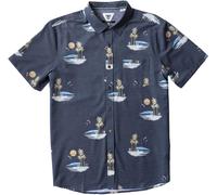 Vissla - Chemise en fibres naturelles - Tres Palmas Eco SS Shirt Phantom pour Homme en Coton - Taille M - Gris Gris M