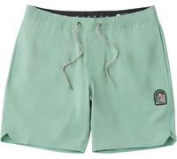 Vissla - Short de bain stretch - Solid Sets 17.5" Ecolastic Aloe pour Homme - Taille M - Vert Vert M