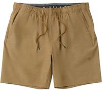 Vissla - Short décontracté - No See Ums Hybrid Eco 18" Elastic Walkshort Dark Khaki pour Homme en Coton - Taille L - Marron Marron L