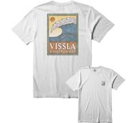 Vissla - T-shirt en coton - Peaky SS Tee White pour Homme en Coton - Taille M - Blanc Blanc M