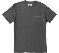 Vissla - T-shirt en polycoton - Solid Sets Cosmic Wash SS Tee Phantom pour Homme en Coton - Taille XL - Noir Noir XL