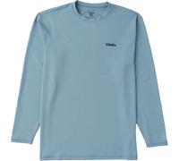 Vissla - T-shirt stretch et léger - Pro Comp LS Sun Shirt Faded Denim pour Homme - Taille XL - Bleu Bleu XL