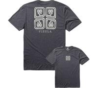 Vissla - T-shirt urbain léger et sans manches - Lost Coast Comp Lite Eco Drirelease SS Tee Black Heather pour Homme - Taille M - Noir Noir M