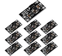 VISSQH 10 Pièce Mini convertisseurs élévateurs DC-DC,3,7V Module Booster,Module Boost de Batterie au Lithium DC-DC 3,7 V à 12 V, régulateur de Tension 5 V/8 V/9 V