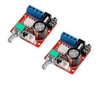 VISSQH 2 Pièces PAM8610 numérique carte amplificateur 10W + 10W Double canal PAM8610 Module d'amplificateur DC 12V Amplificateur Audio