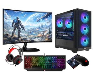 VIST Athena PC Gaming Ryzen 9 5950X - RAM 32Go - RTX 5060 - SSD 1To M.2 - WiFi - 27" - Windows 11 Pro