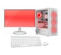 VIST Gaming Ryzen 5 5600GT - RAM 32Go - SSD 1To M.2 - WIFI - LCD 24 - Windows 11 Pro Blanc G