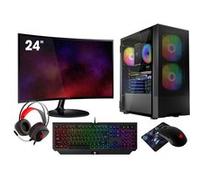 VIST Kit Gaming Ryzen 5 3600 - RAM 32Go - RTX 3050 - SSD 1To m.2 - WiFi - LCD 24 - Windows 11 Pro