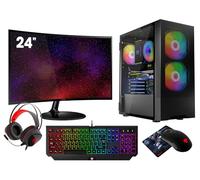 VIST Kit Gaming Ryzen 5 3600 - RAM 32Go - RTX 3060 - SSD 1To M.2 - WiFi - LCD 24 - Windows 11 Pro