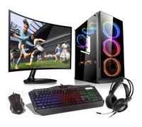 VIST Kit Gaming Ryzen 5 - RAM 16Go - RTX 3060 - SSD 1To M.2 - LCD 24 - Windows 11 Pro