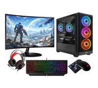 VIST PC Kit Gaming Ryzen 5 64 Go RAM RX 6600 SSD 1 To M.2 Écran 24" Windows 11 Pro
