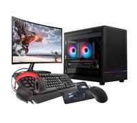 VIST M4M PC Gaming ARGB Ryzen 7 5700X - RAM 32Go - RTX 5060 - SSD 1To M.2 - WIFI - LCD 27 - Windows 11 Pro