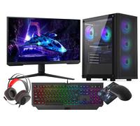 VIST PC Gaming Core i5-14400F - RAM 32Go - NVIDIA GeForce 5060 - SSD 1To - LCD 24" 180Hz - W11