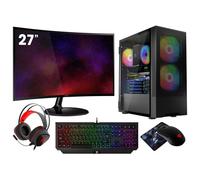 VIST PC Gaming Ryzen 7 5700G - RAM 16Go - RX VEGA8 - SSD 1To M.2 - WIFI - LCD 27 - Windows 11 Pro