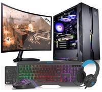 VIST PC Gaming Ryzen 7 5700G - RAM 32Go - RX VEGA8 - SSD 1To M.2 - LCD 27 - Windows 11 Pro