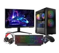 VIST PC Gaming Ryzen 7 5700G - RAM 32Go - RX VEGA8 - SSD 1To M.2 - WIFI - LCD 24 - Windows 11 Pro Noir