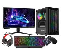 VIST PC Gaming Ryzen 7 5700G - RAM 32Go - RX VEGA8 - SSD 1To nVme - WIFI - LCD 24 - Windows 11 Pro Noir