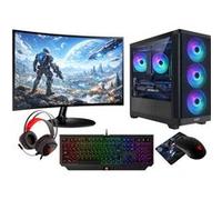 VIST PC Gaming Ryzen 7 5700X - RAM 32Go - RX 9060 XT - SSD 1To M.2 - WIFI - 27" - W11