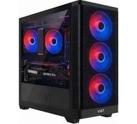 VIST PC Gaming Ryzen 7 5700X - RAM 32Go - RX 9060 XT - SSD 1To M.2 - Windows 11 Pro Noir