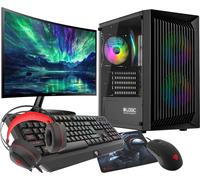 VIST RGB PC Gaming Ryzen 5 3600 - RAM 16Go - RX 7600 - SSD 1To M.2 - WiFi - 24" - W11