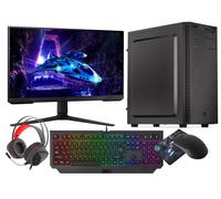 VIST SOLID PC Gaming Ryzen 5 8600G AI - RAM 32Go - AMD Radeon 760M - SSD 1 To - WIFI - LCD 24 180Hz - Windows 10 Pro