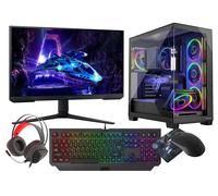 VIST Stellar PC Gaming Ryzen 7 5700X - RAM 32Go - RTX 5060 - SSD 1To M.2 - WIFI - LCD 24 180Hz - Windows 11 Pro