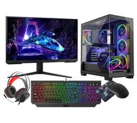 VIST Stellar PC Gaming Ryzen 7 5700X - RAM 32Go - RTX 5060 - SSD 1To M.2 - WiFi - LCD 24 180Hz - Windows 11 Pro